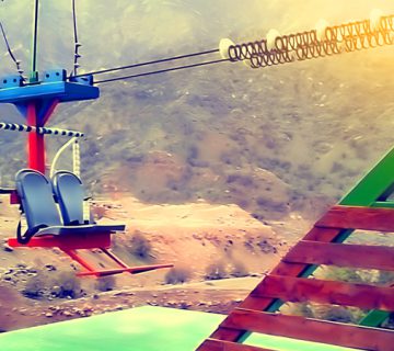 زیپ لاین اتوماتیک دره عشق شهرکرد