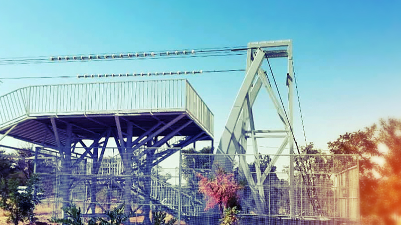 سازه زیپلاین خمین