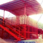 نمای نهایی زیپ لاین دوپلان